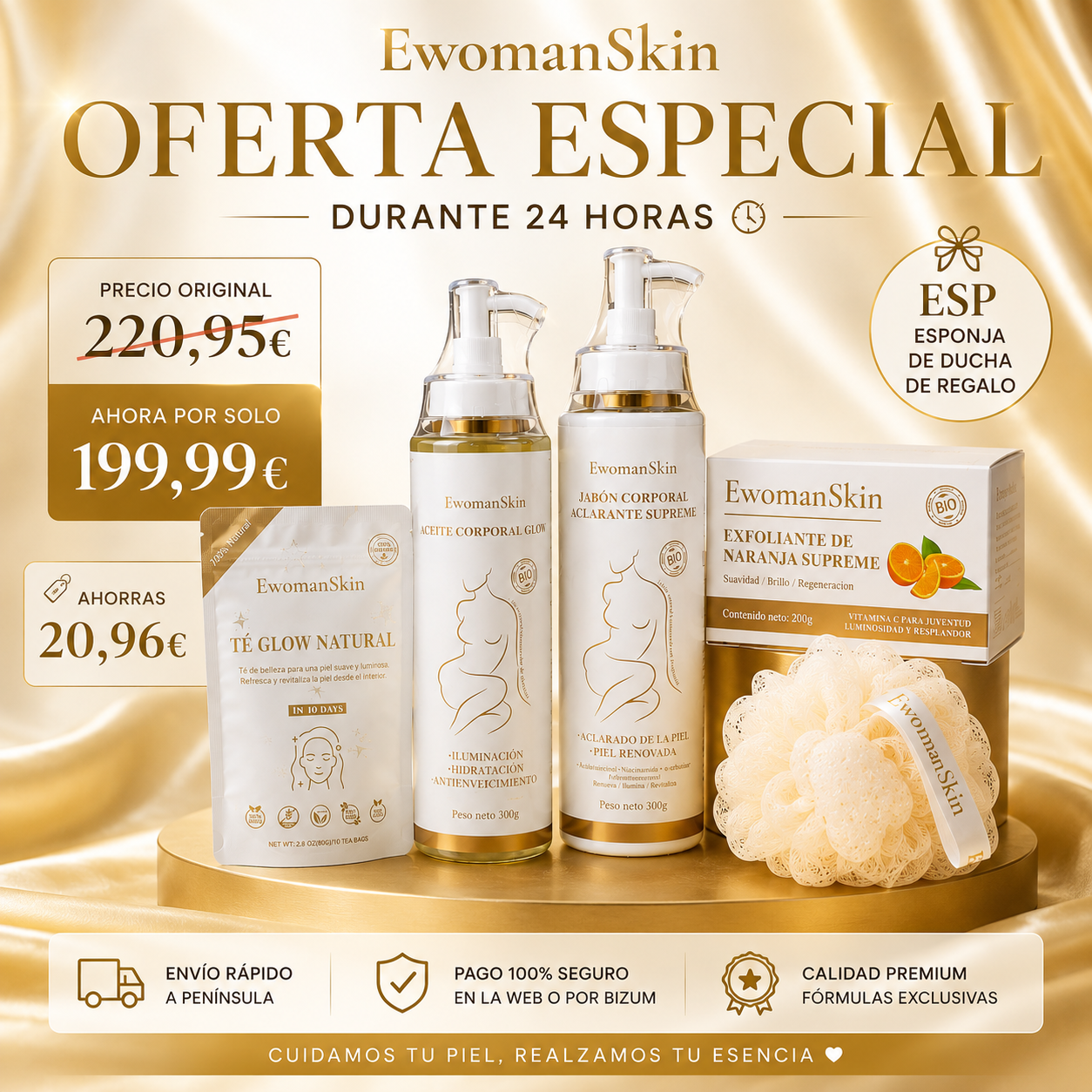 Pack Premium de 5 productos Oferta solo por 24 horas