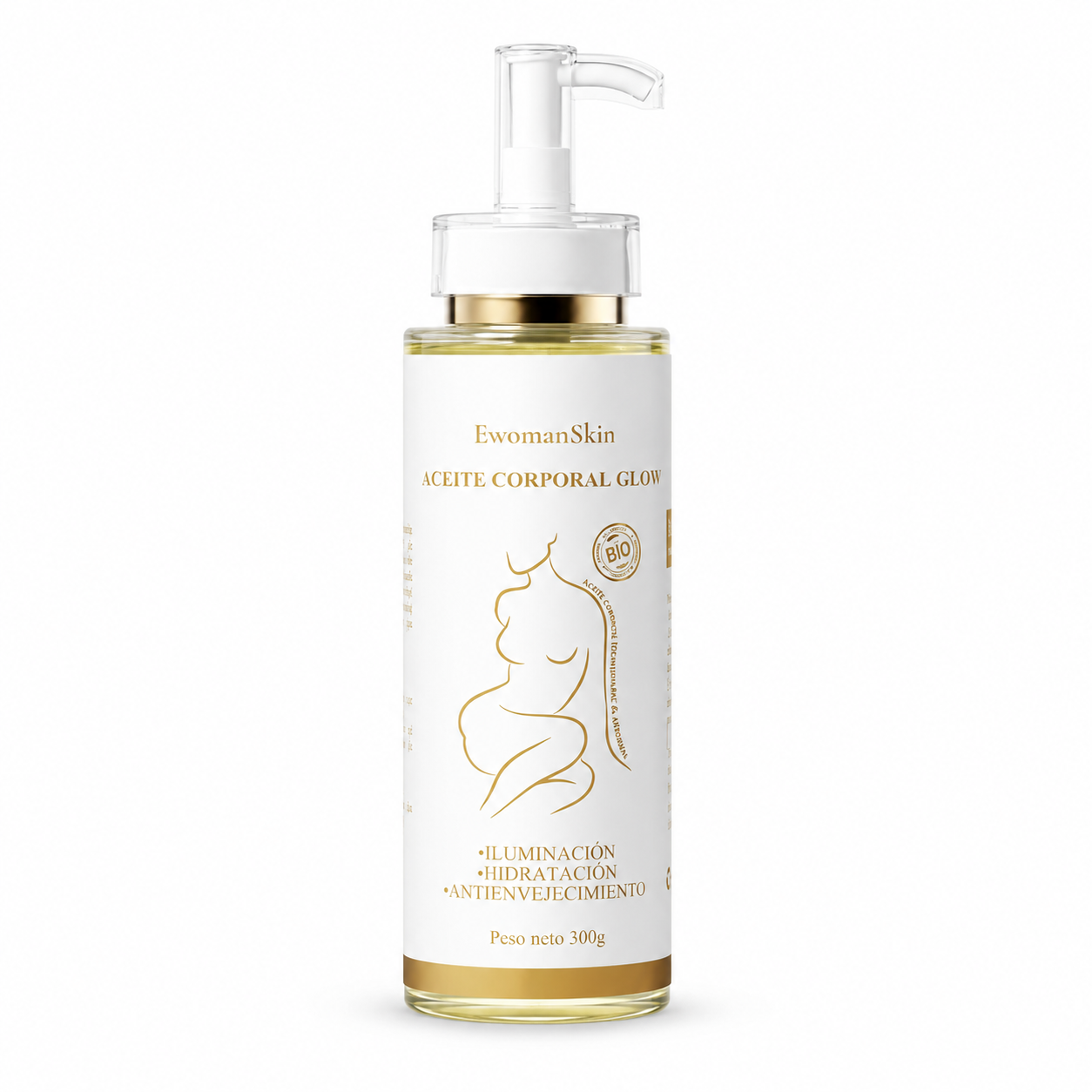 Aceite corporal reparador para piel seca