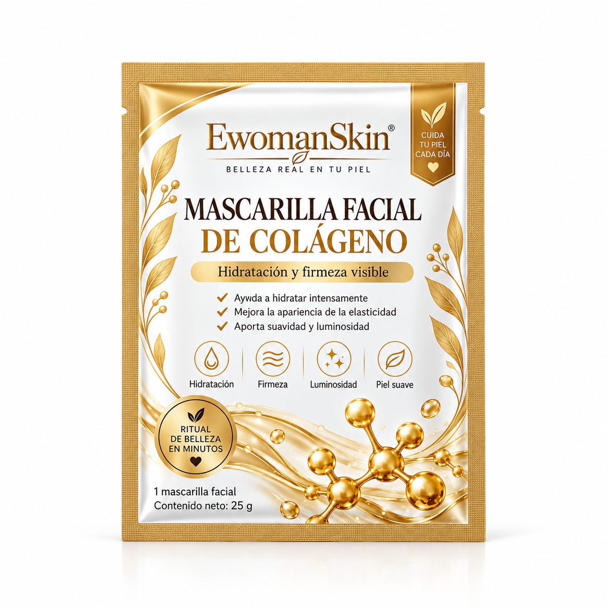 Mascarilla Facial de Colágeno