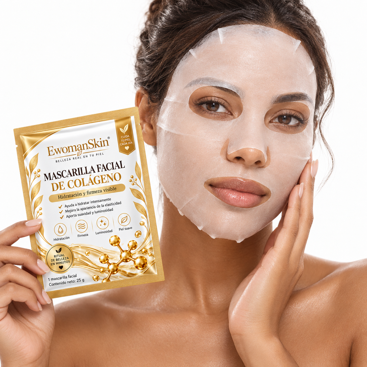 Mascarilla Facial de Colágeno