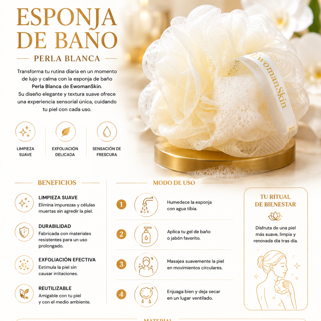 Esponja de Ducha