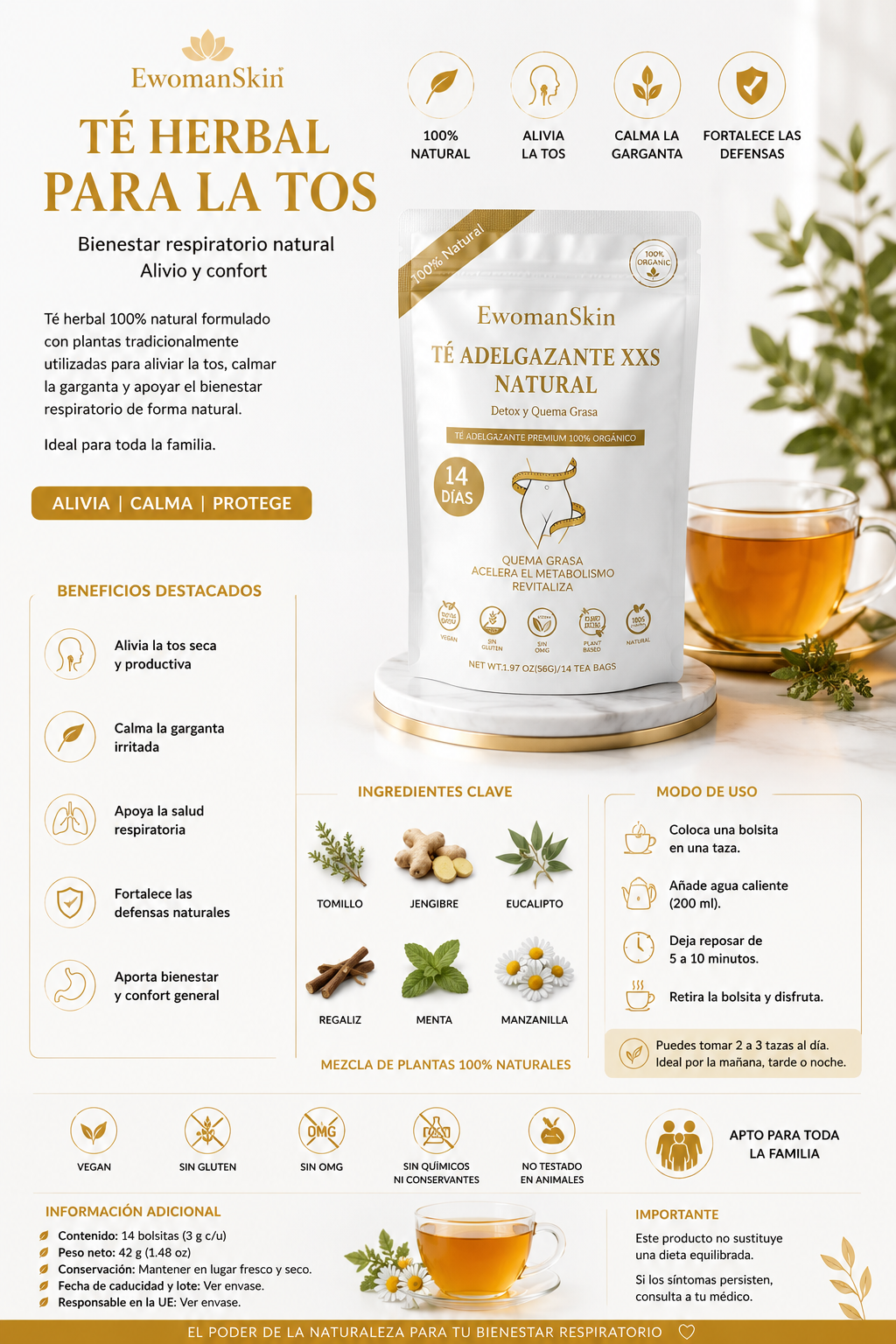 ClaraBelle Natural Tea